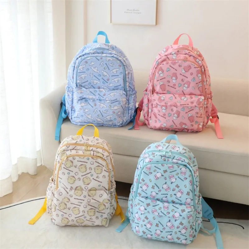 

Kawaii Sanrio аниме Hello Kitty сумка через плечо Cinnamoroll большой громкости My Melody модные полакко простые детские подарки