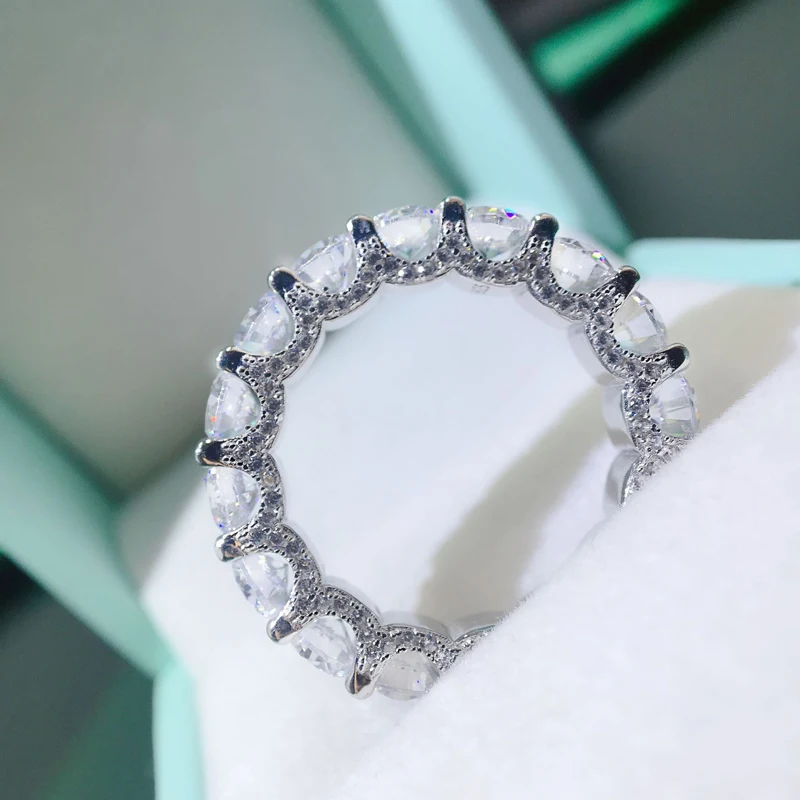 Knobspin 100% 925 пробы сверкающими серебристыми 18K позолоченный с высоким содержанием