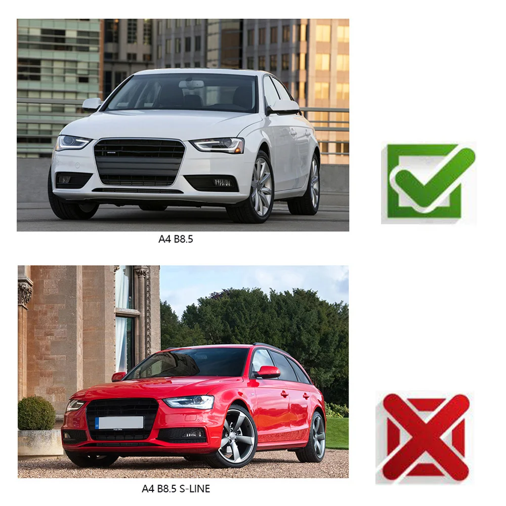 Передний бампер RS4 нижняя решетка противотуманная фара совместимая с 2013-2016 Audi A4