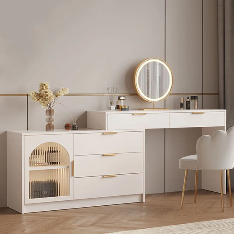 Container Dressing Table Drawer Baby Girl Set Modern Dressing Table Cabinets Living Room Hairstyle Penteadeira Bedroom Furniture