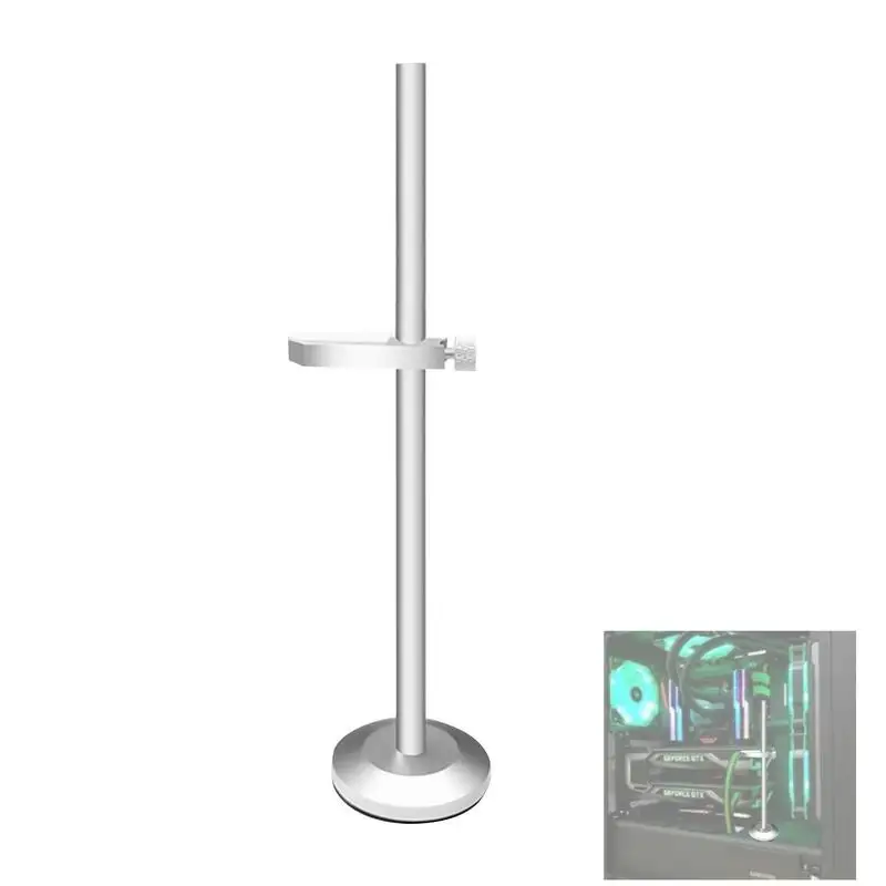 

Кронштейн для видеокарты, регулируемый держатель для видеокарты с магнитным держателем GPU, чтобы предотвратить провисание видеокарты