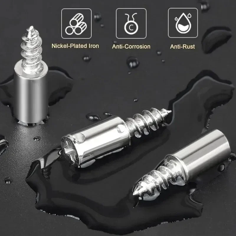 100/10 шт. саморезы держатель тарелки кронштейны для перегородки гардероба