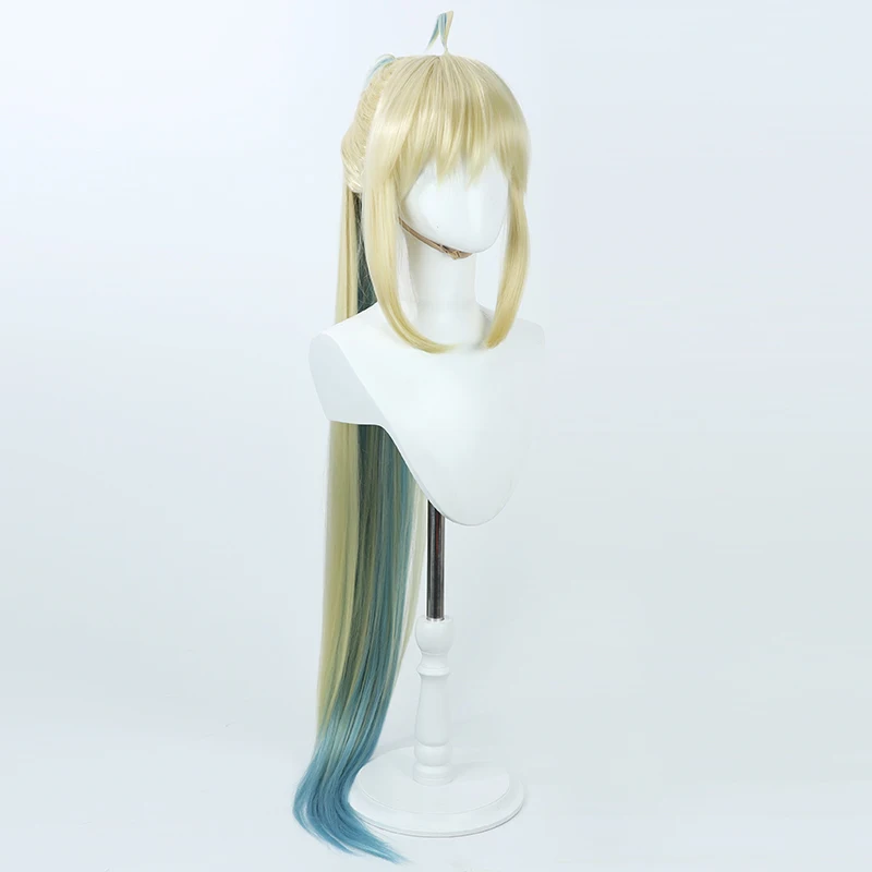 Парик Aesc для косплея Спасителя FGO Fate Grand Order 120 см конский хвост синтетические