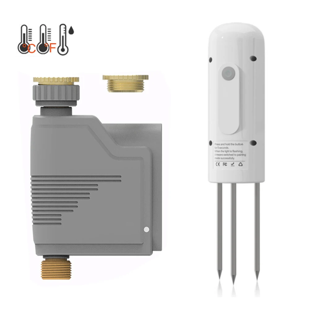 

Smart Watering Timer Single Cycle Adjustable Home Automatic Water Flowing Recorder Controller Garden Irrigator