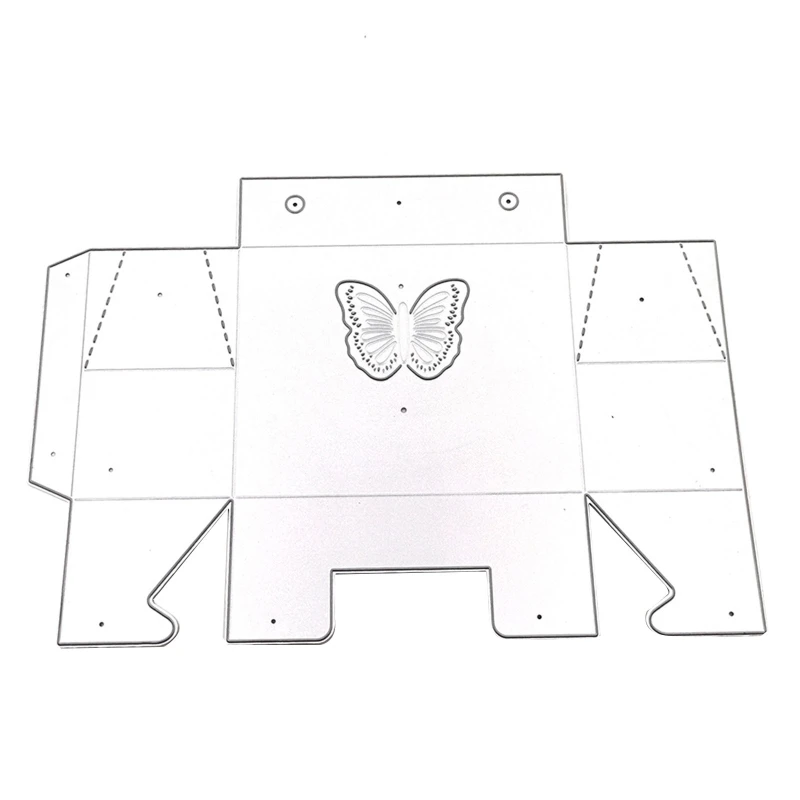 

K3NA Butterfly Handbag Metal Cutting Die Exquisite Embossing Script Stencils for DIY Christmas Birthday Wedding Party Gifts