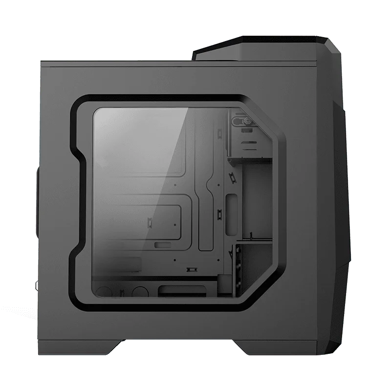 Чехол для игрового компьютера GAMEMAX Hauberk ATX-Tower чехол с 4usb-портами металлическая