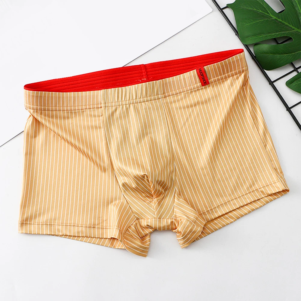 

Ice Silk Men Boxers Comfort Underwear Boxer Shorts Breathable Male Panties Elastic Youth Boxershorts Moisture Knickers