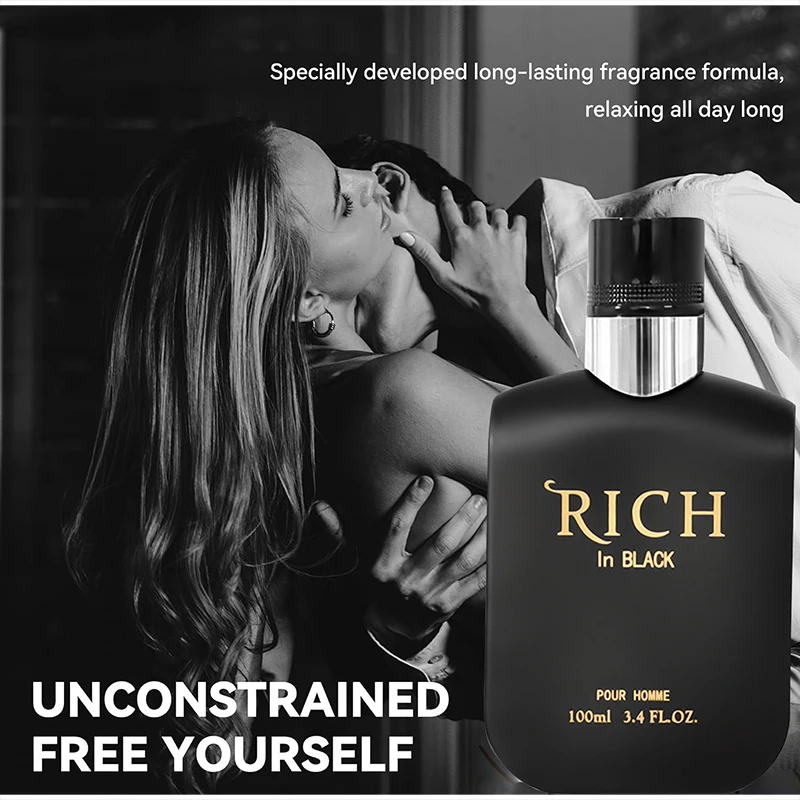 Фото Мужской одеколон, роскошные арабские духи, деревянные ноты, роза, мускус, кедр, долговечная свежесть, очаровательный парфюм с уверенным джентльменом №2