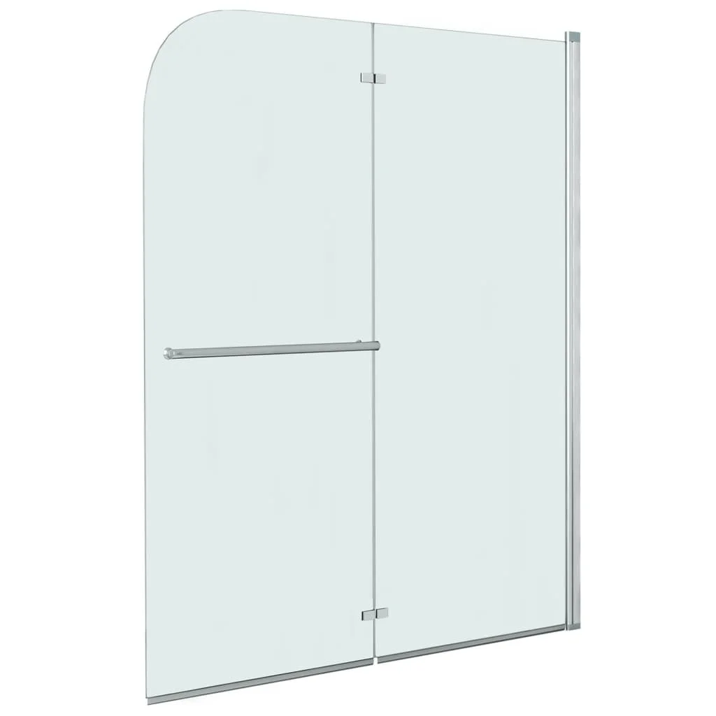 

Folding Shower Enclosure 2 Panels ESG 47.2"x55.1"