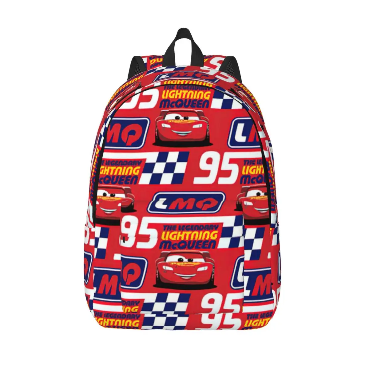 

Disney Cars Lightning McQueen Backpack for Boy Girl Kids Student School Bookbag Cartoon Daypack Preschool Kindergarten Bag
