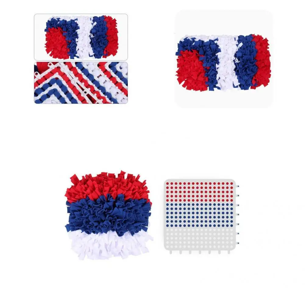 

Dog Puzzle Mat Practical Anxiety Relief Dog Feeding Mat Safe Non-slip Baseboard Dog Feeding Mat