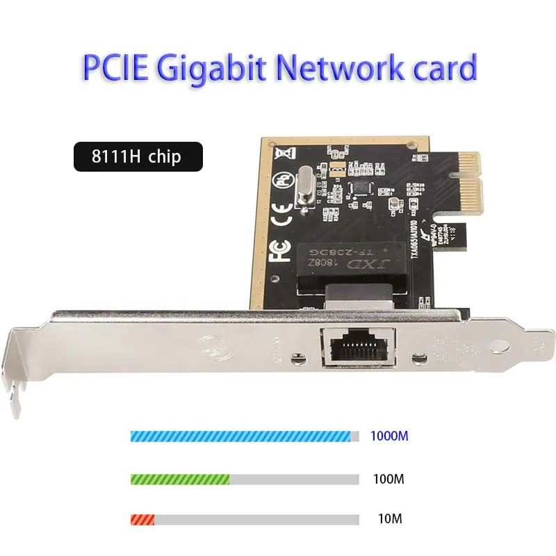 

USB-карта компьютерная игровая Gigabit PCI-E, 10/100 Мбит/с