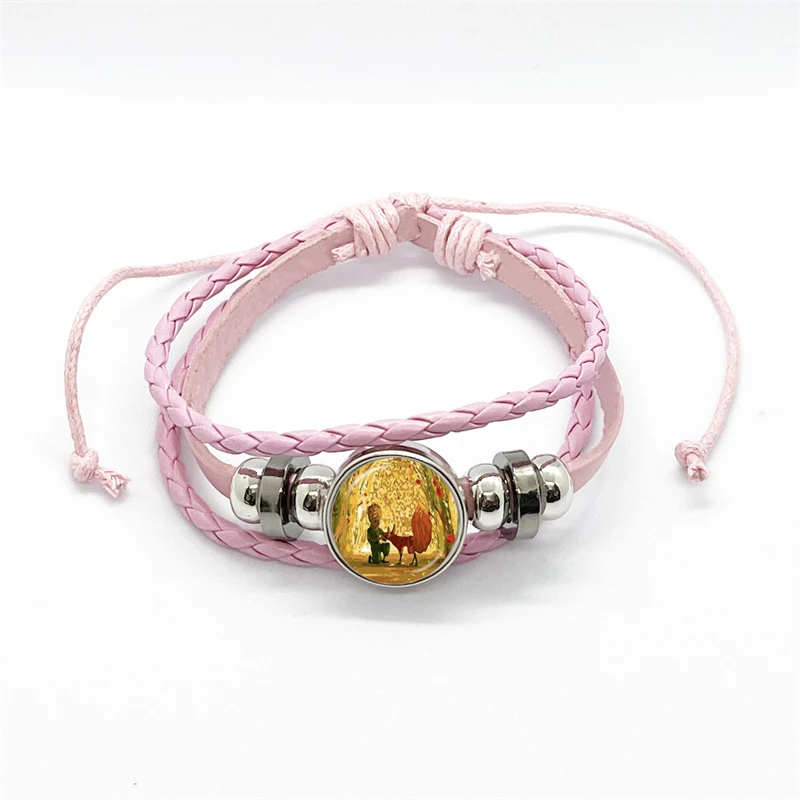 Браслет Маленький принц для женщин и детей Классический мультяшный рисунок лиса