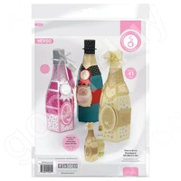 champagne bottle metal cutting dies scrapbook diary decoration embossing template diy greeting card handmade hot sale 2022 new