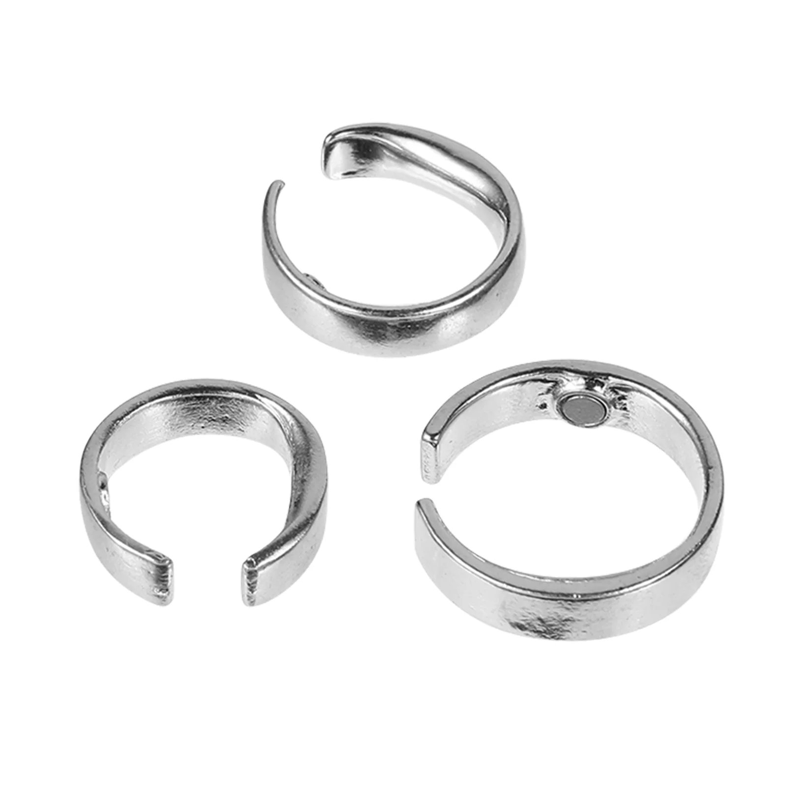 

3pcs Magnetic Alloy Ring Fashion Health Care Ring Anti Snoring Sleeping Ring