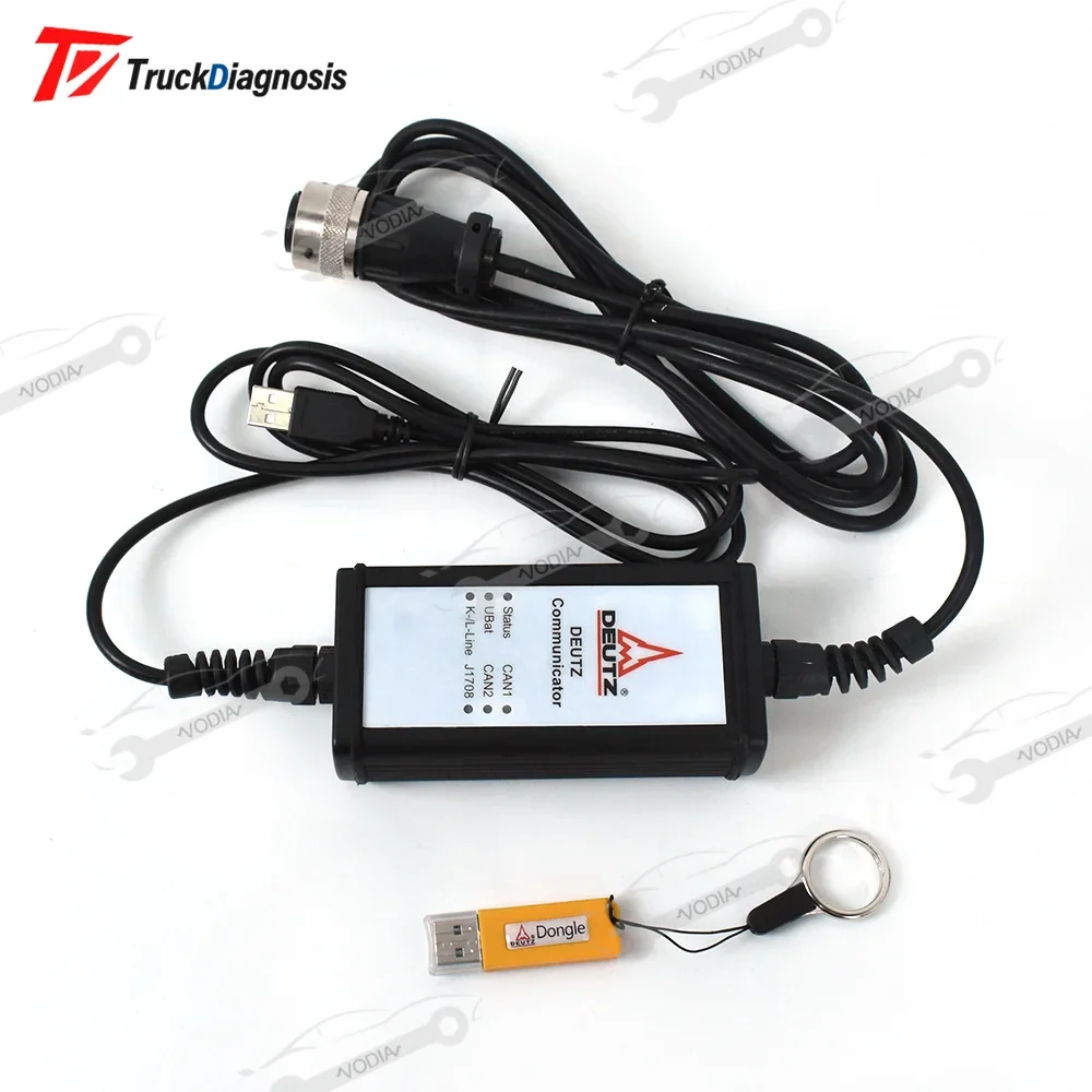 Для диагностического инструмента Deutz SerDia 2010 уровень 4-6 поддержка интерфейса DECOM