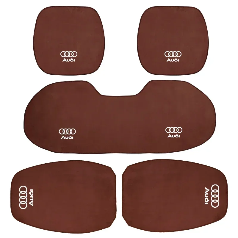 Автомобильная замшевая подушка для сиденья нескользящий чехол Audi SLINE A3 A4 B8 8P 8V A6 C7