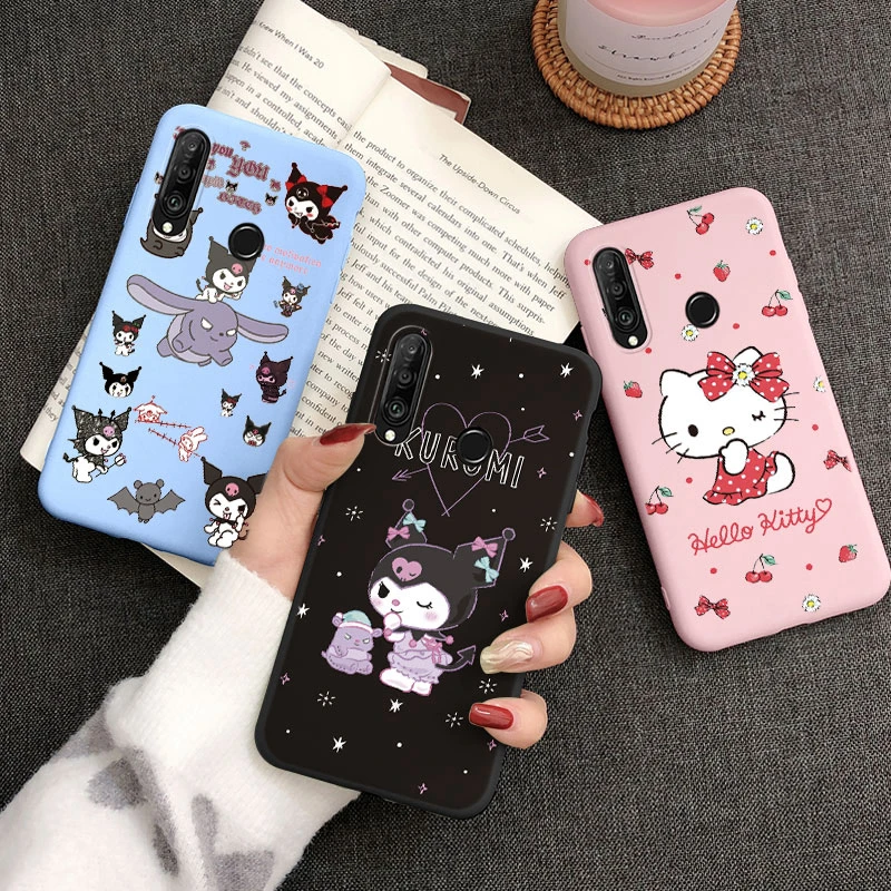 

Huawei P30 Lite P30Pro Case Hello Kitty kuromi Melody Phone Case Soft TPU Cover Cartoon Sanrio Funda For Huawei P30 Pro P30Lite