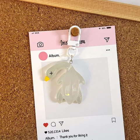 Светящийся брелок с уткой MOONBIFFY