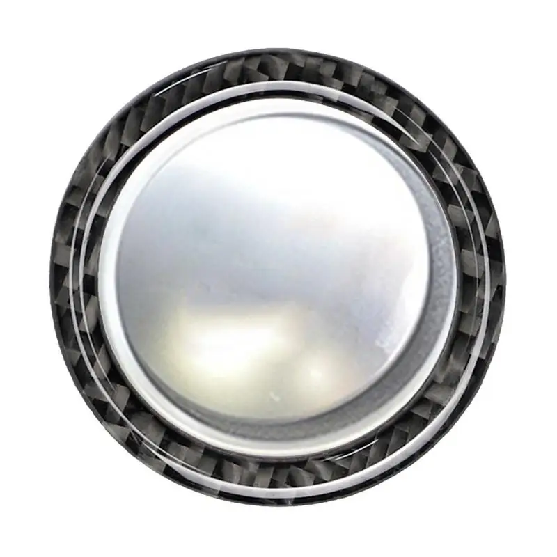 

Декоративное кольцо для запуска с одной кнопкой, декоративное кольцо из углеродного волокна, Автомобильный ключ, старт-стоп, внутреннее украшение для Mercedes-Benz CE-Class