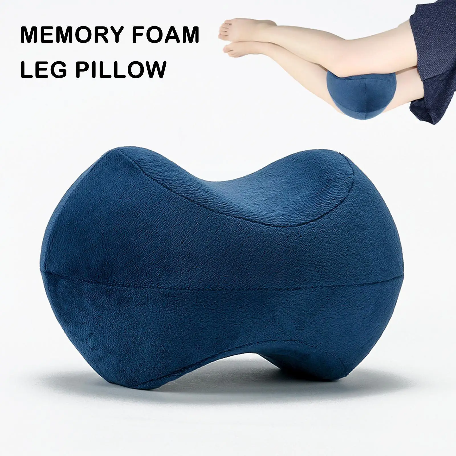 

Orthopedic Pillow for Sleeping Memory Foam Leg Positioner Pillows Knee Support Cushion between the Legs for Hip Pain Sciati C1O5