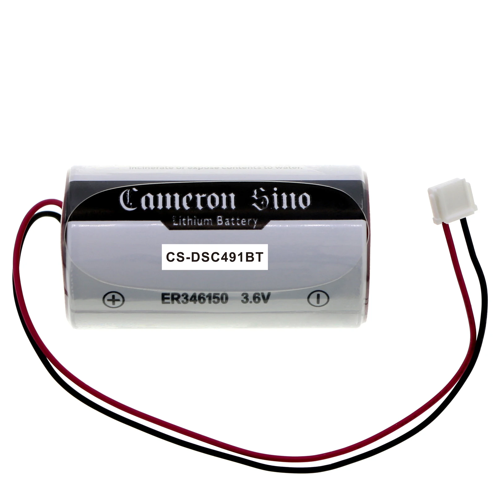 Сменный аккумулятор для DSC: ER34615M-T1.WT4911BATT WT4911 WT8911 WT4911B беспроводная сирена Impassa