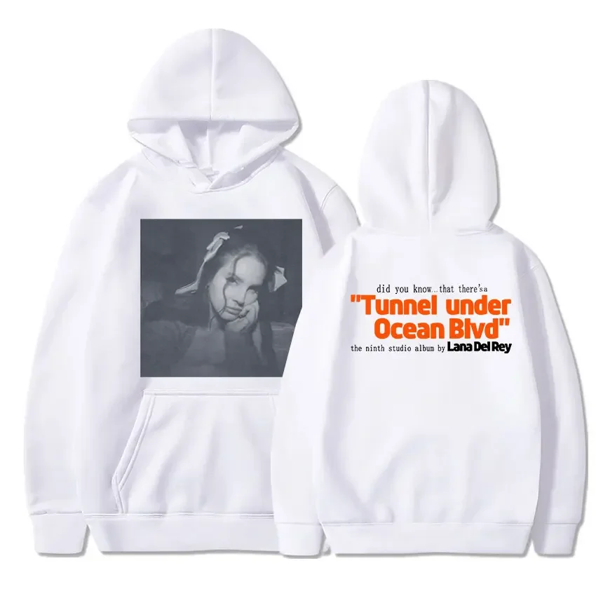

Толстовка с капюшоном Лана Дель Рей 2023, музыкальный альбом, вы знали, что толстовки с туннелем под океаном, Мужская Женская Повседневная Толстовка