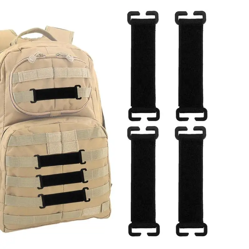 

Bag Extension Patches, Nylon Buckles For 1-inch Molle Belts, 4pcs Backpack Expansion Accessories, Detachable Webbing Connectors