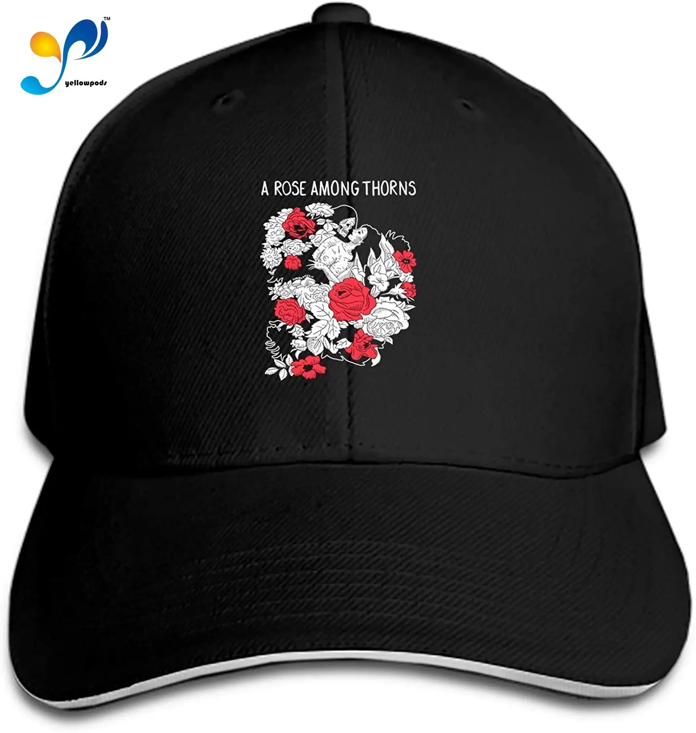 

RevelationRevolution Printed Sandwich Baseball Cap for Unisex Adjustable Hat