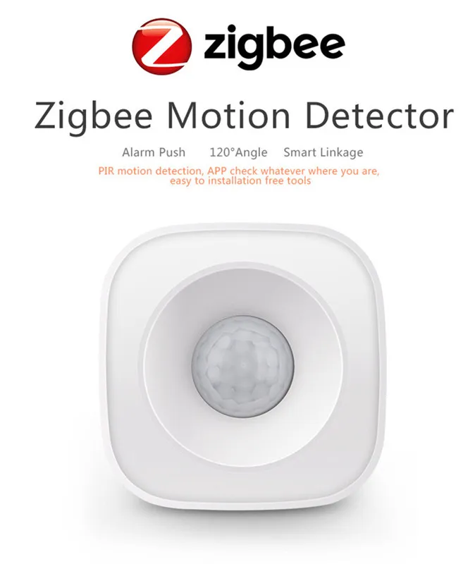 

EWeLink ZigBee PIR Motion Sensor 120° Wireless Infrared Detector Security Burglar Alarm