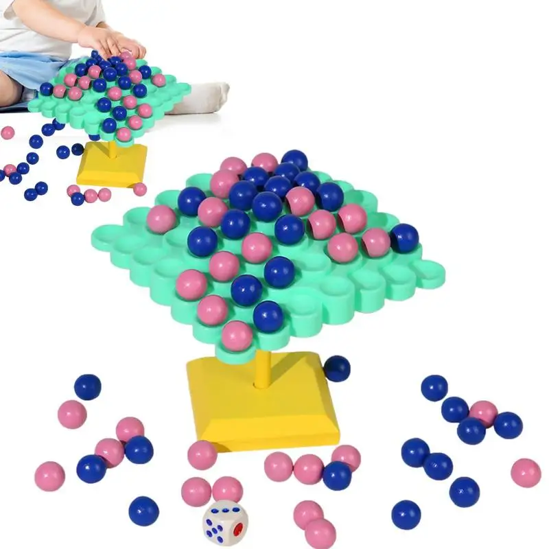 

Игра с балансирующим деревом, строительная игра с балансирующим деревом, настольные игрушки, обучающая интерактивная обучающая балансирую...