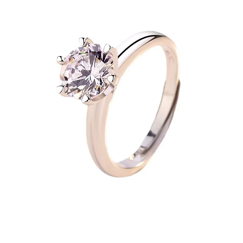 

One carat diamond ring