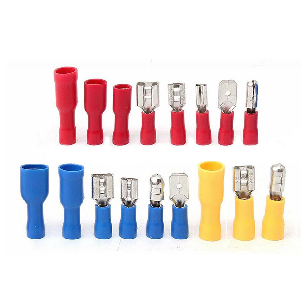 1200 шт./лот папа женский Ассорти Полный Изолированный вилка U-тип набор клемм