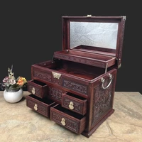 red rosewood icing on the cake jewelry box mahogany jewelry storage boxs blooming rich and decorative storage shelves