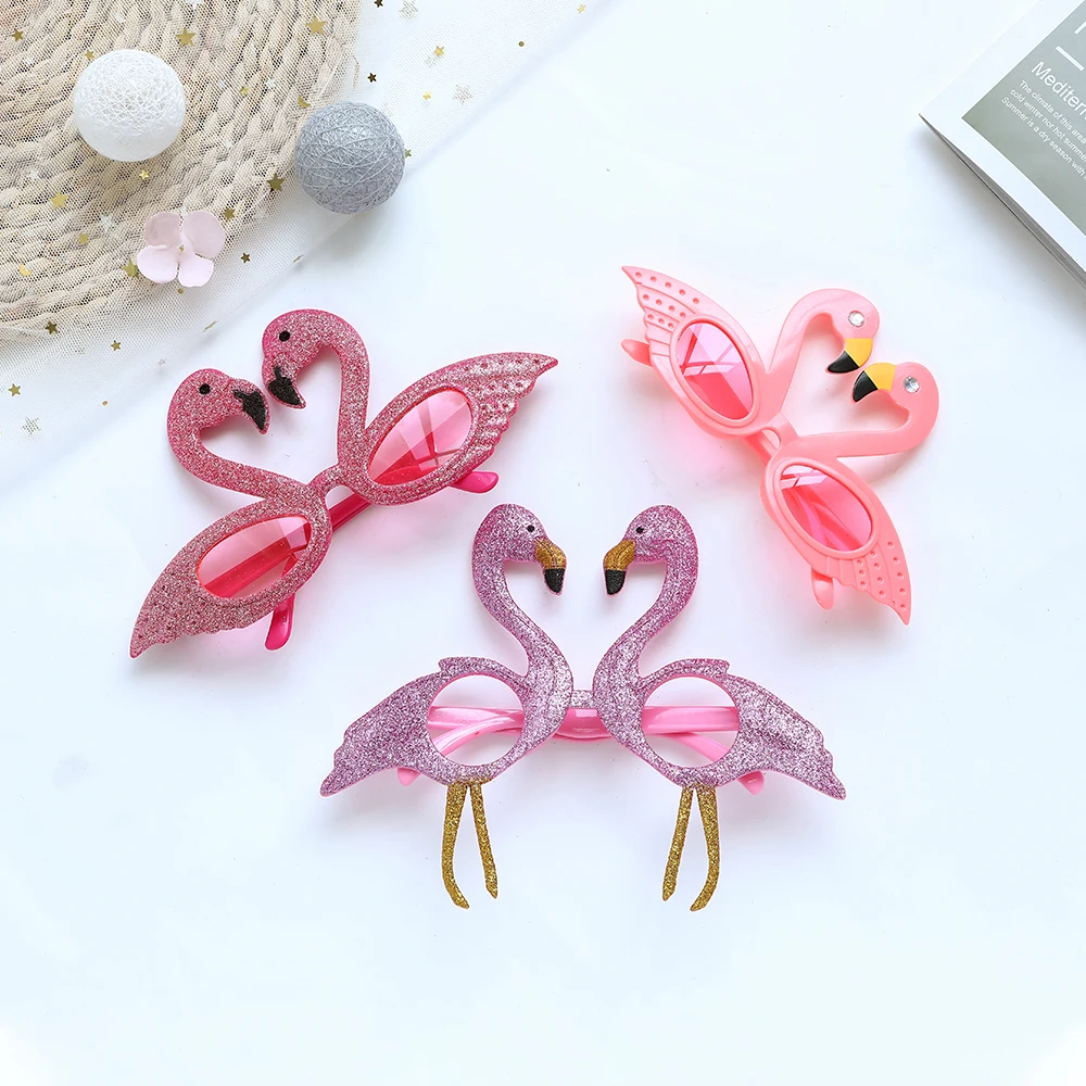 Солнцезащитные очки с изображением фламинго гавайских пляжных очков 1 шт. | Дом и