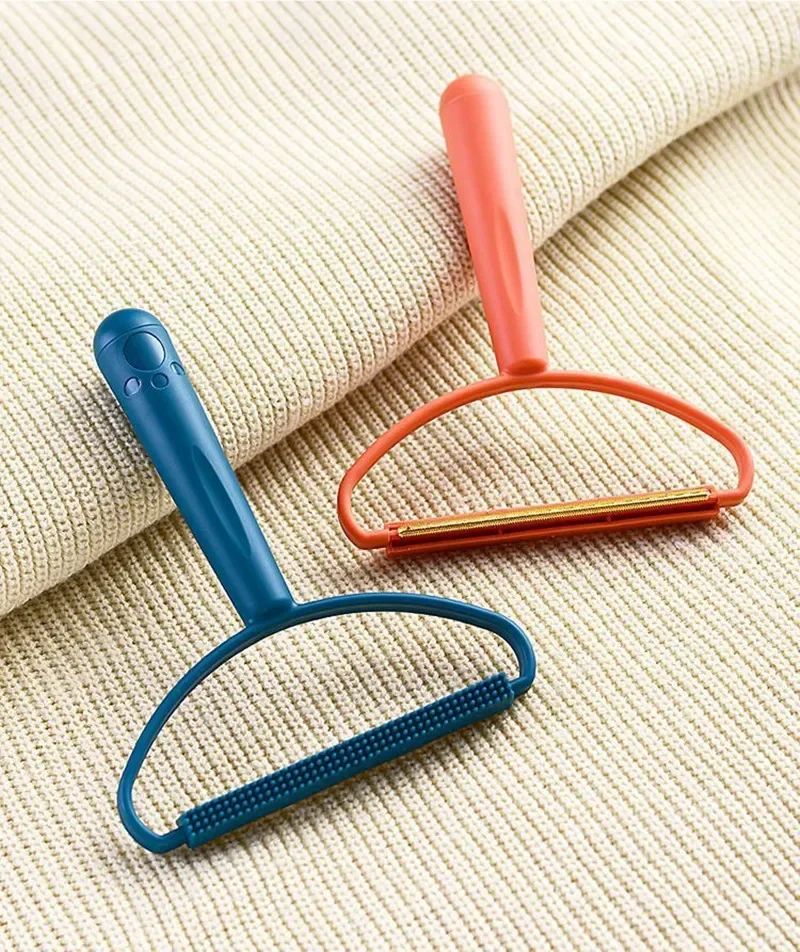 Фото Портативное средство для удаления ворса для одежды, бритва для ткани, ковровое пальто, свитер, бритва для пуха, щетка для чистки, инструмент для удаления меха №4