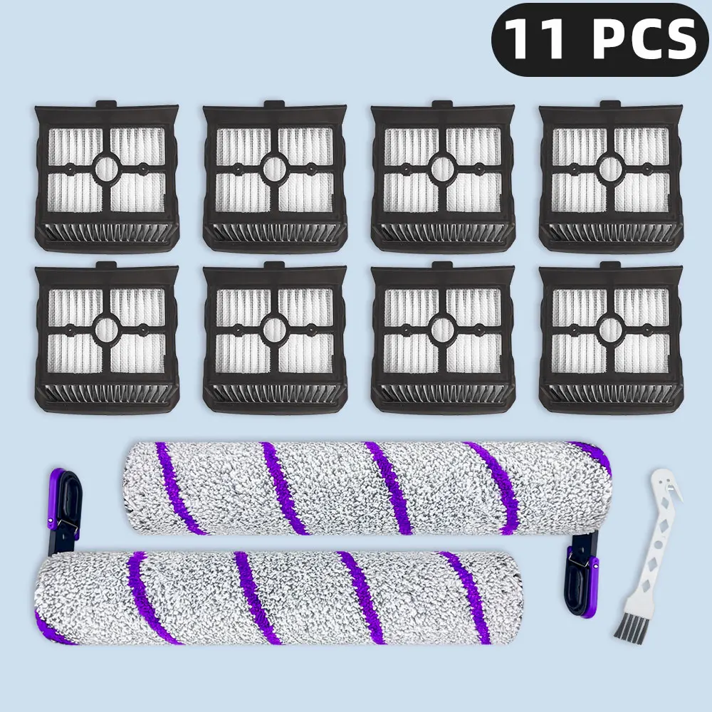 

Совместим с ( Narwal S20 Pro / Rowenta Tefal X-Clean 10 ) Запасные части Аксессуары Роликовая щетка Расходные материалы Hepa-фильтра