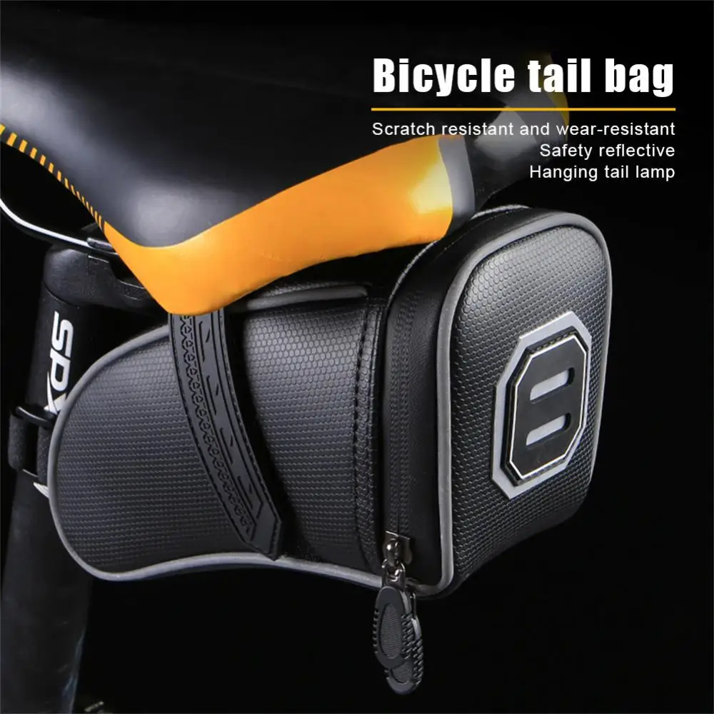 

0,9l DEEMOUNT велосипедная Задняя сумка может повесить женская сумка для дорожного велосипеда, седло, водонепроницаемая портативная велосипедна...