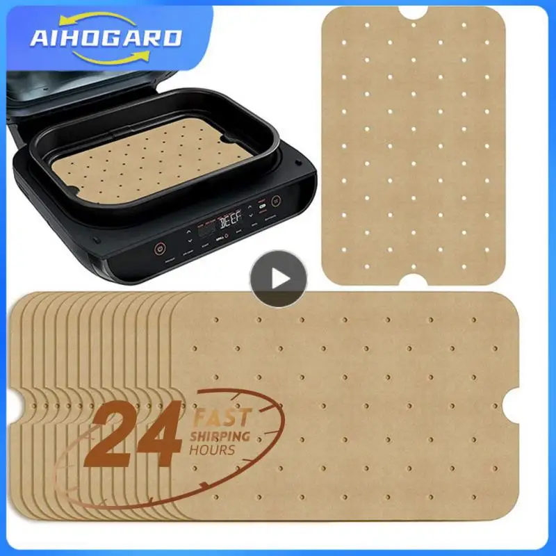 

Фритюрница для выпечки Двусторонняя антипригарная силиконовая специальная форма для масла бумага для пирожных барбекю стейков бумага для выпечки