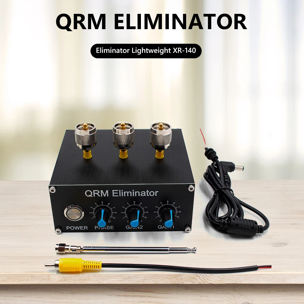 

Professional Upgrade QRM Eliminator Built-in PTT Control XR-140 QRM Eliminator X-Phase HF Bands Lightweight for TV Accessories