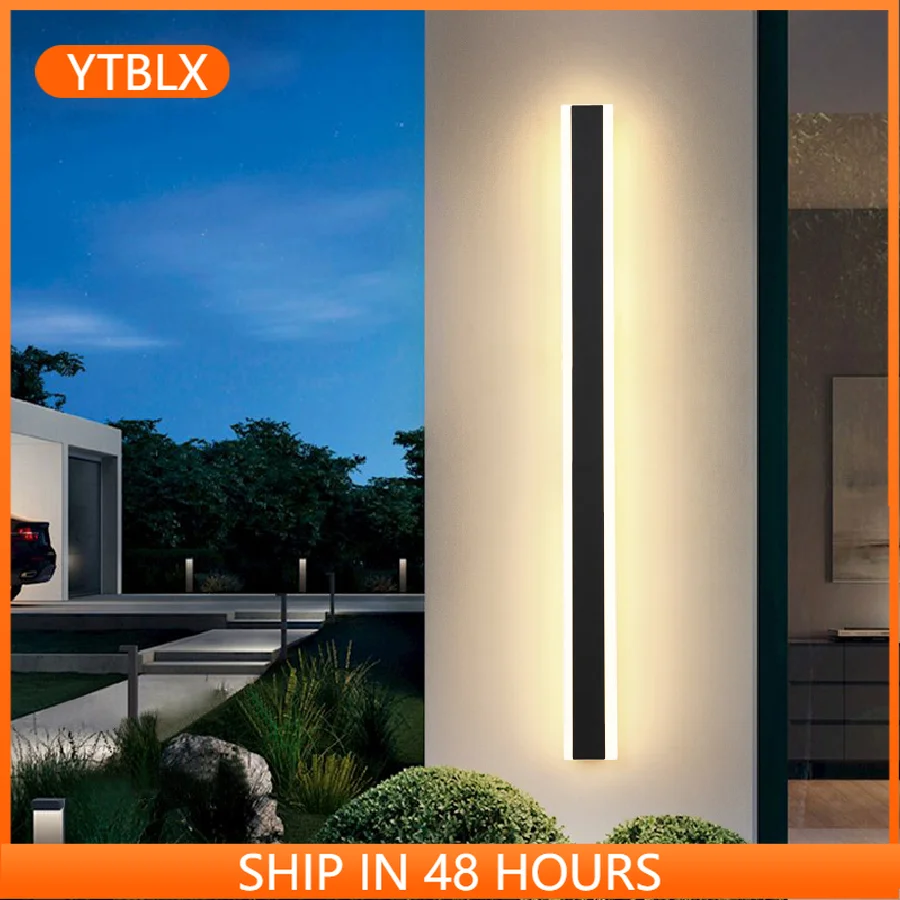 

Прямоугольные комнатные и уличные настенные светильники, бра для сада, виллы, крыльца, зеркала, лампа для спальни, прикроватный светильник, ...