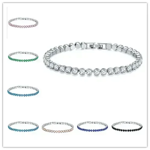 Роскошные модные украшения 8-цветный круглый браслет женский трансграничный