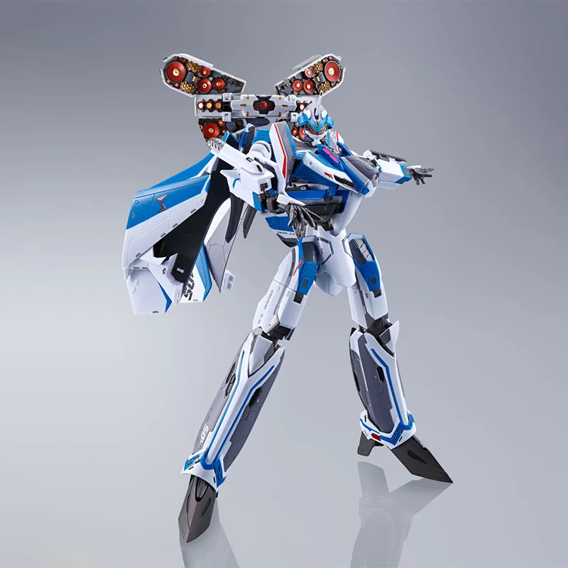 

Super DX Alloy Assembly Toys Anime Macross The Movie VF-31J Hayate Immelmann Use Fold Projection Unit Equipage Kits Gifts