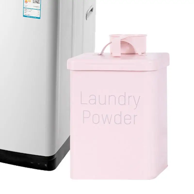

Liquid Laundry Detergent Holder With Spoon Laundry Softener Dispenser 3L Fabric Softener Dispenser Leak-Proof Laundry