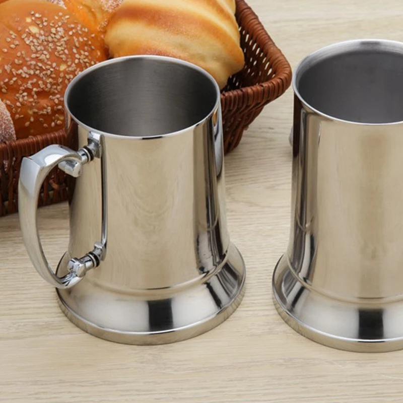Tankard Stein Кружки для пивного молока с двойными стенками и кофейной чашкой