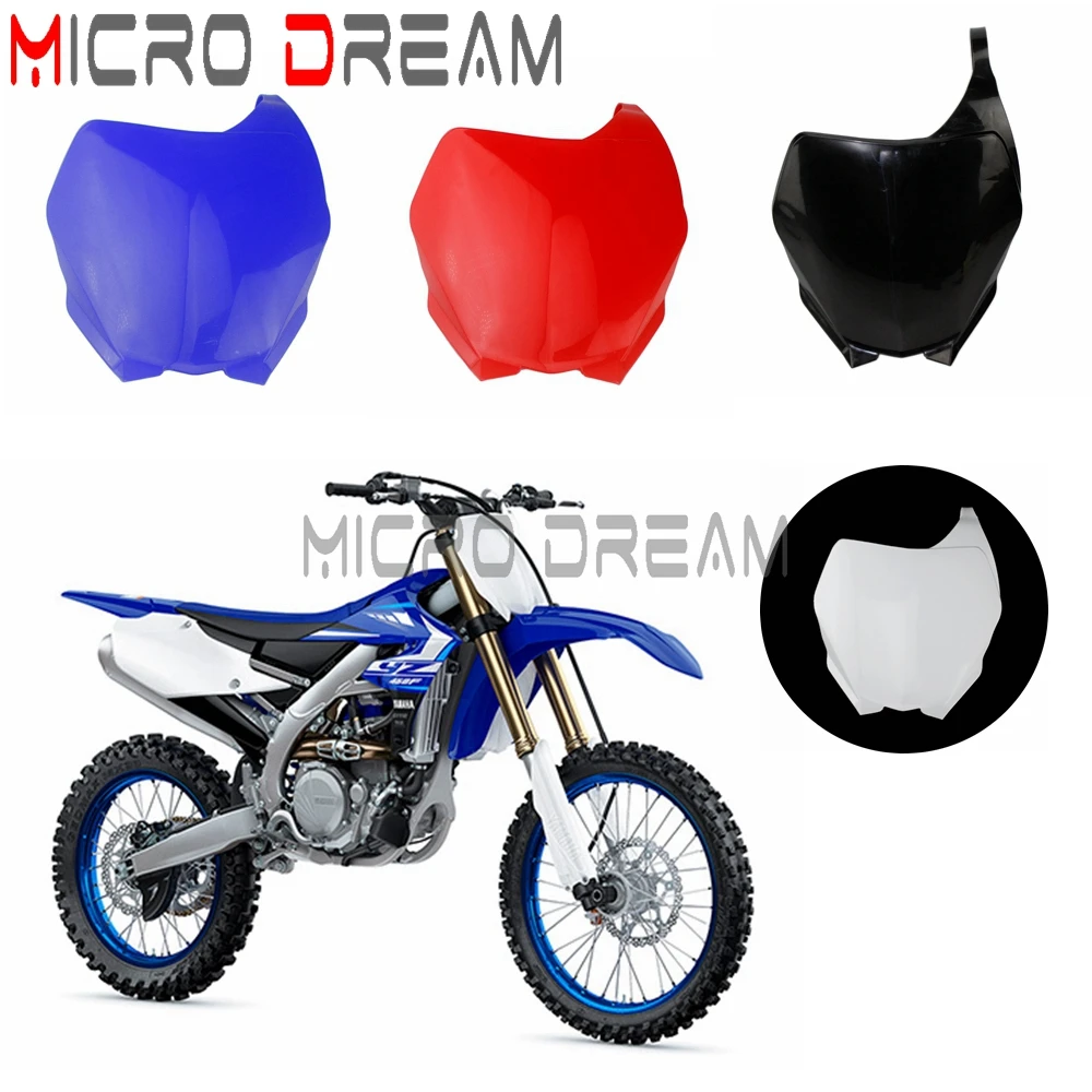 Передняя пластиковая номерная табличка для мотоцикла YAMAHA YZ125 YZ250 2006-2014 YZ250F YZ450F