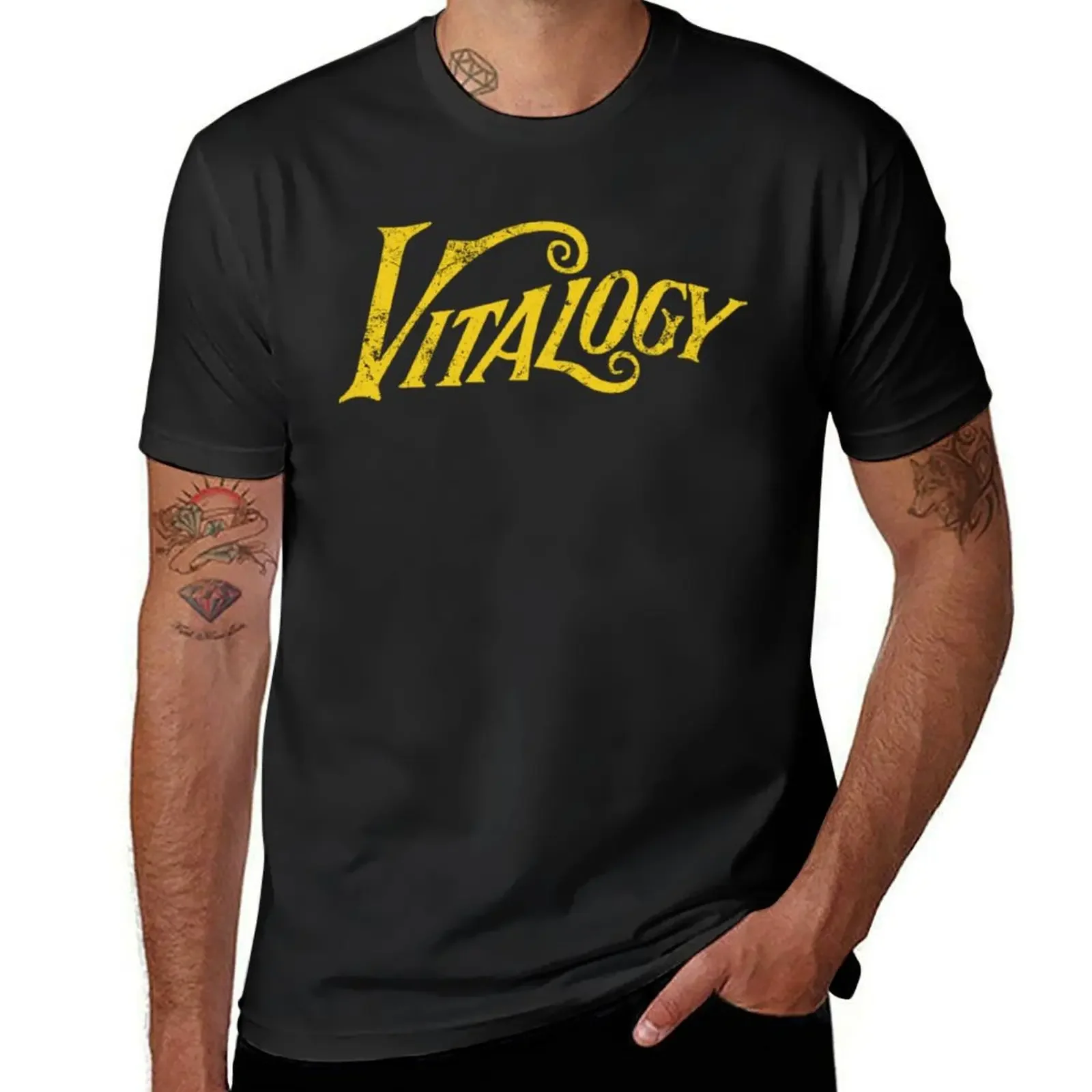 Винтажная Футболка Jam Vitalogy с изображением джема милые топы для мальчиков белые