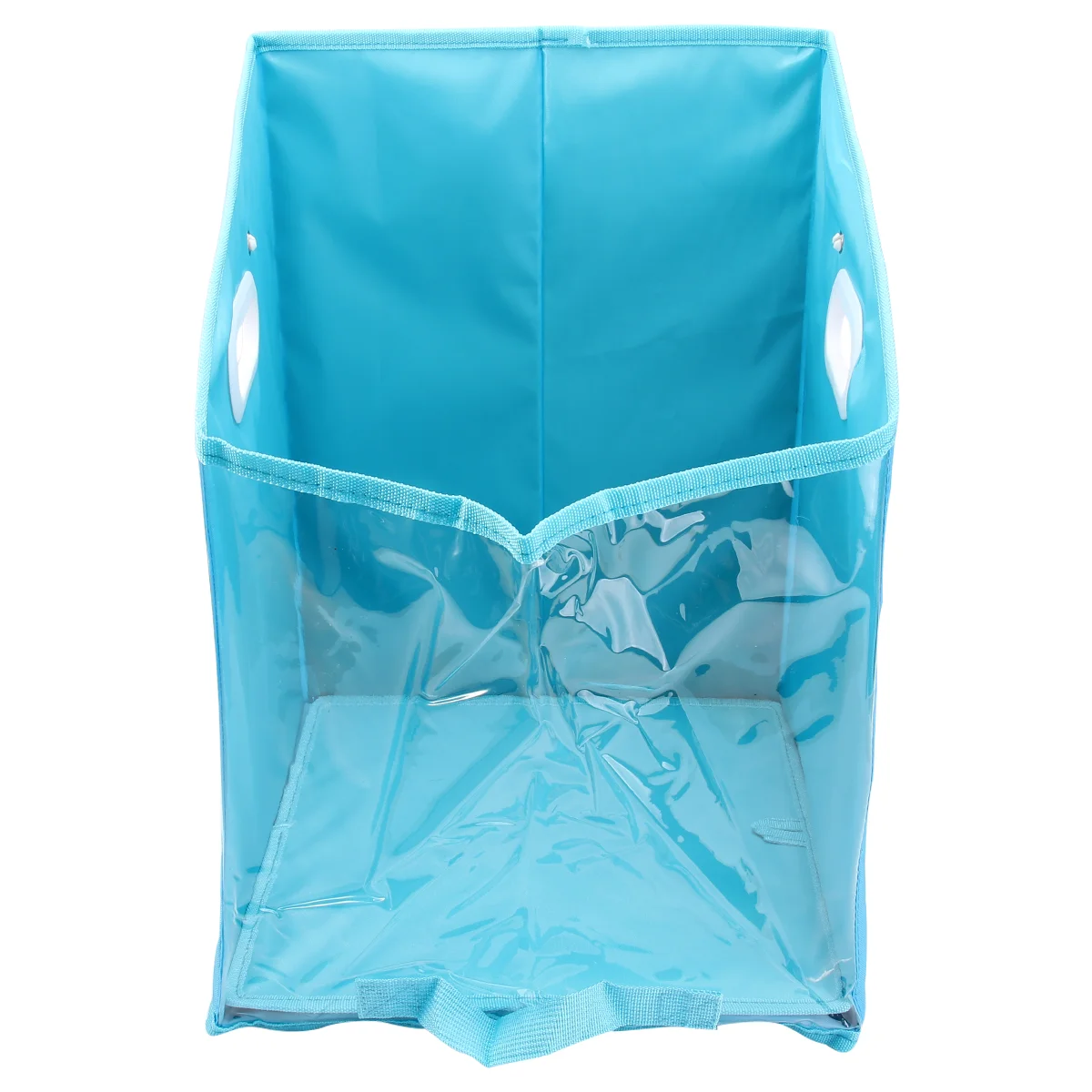 

1Pc Portable Cabinet Box Sundries Holder Clothes Storage Container(Sky-blue)