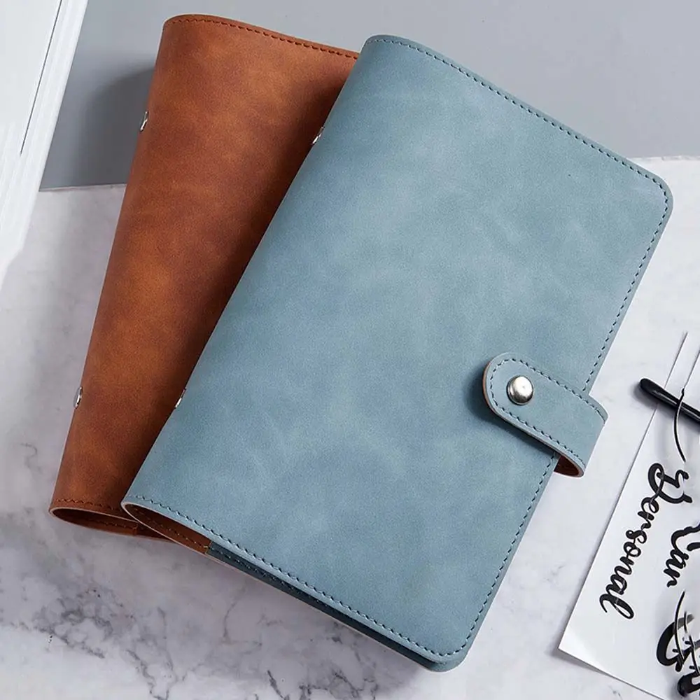 

DIY PU Leather Writing Paper Memo Pad Notepad Cash Envelope Handbook Budget Binder Schedule Planner Students Notebooks