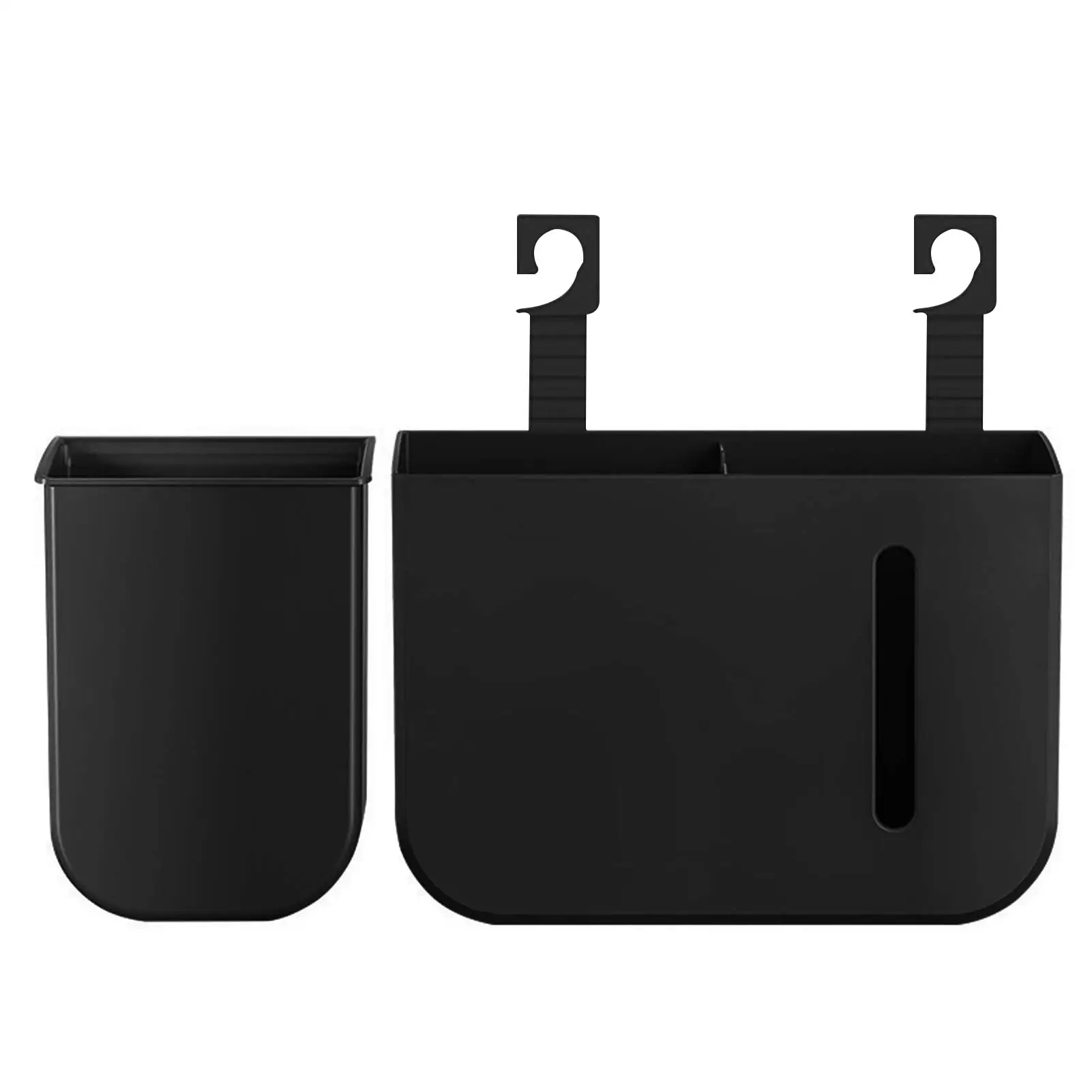 

Car Trash Can Tissue Box Waterproof And Leak-Proof Garbage Organizer Integrated Design Car Headrest Door Storage Box